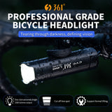 700/900/1200/1500Lumen with 5 Modes Rechargeable Bike Headlight