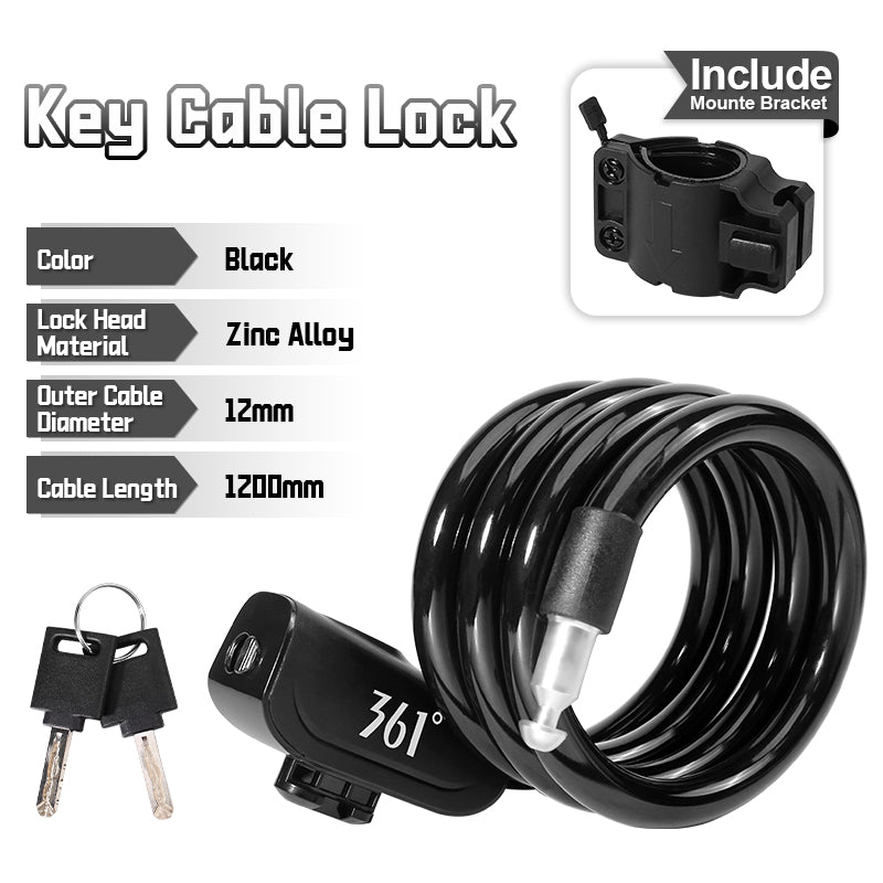 361° YQ-CAL03  Key Cable Lock
