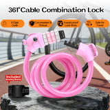 361° YQ-CAL01 4-Digital Combination Cable Lock