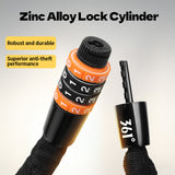 361° YQ-CHL01 4-Digital Combination Chain Lock