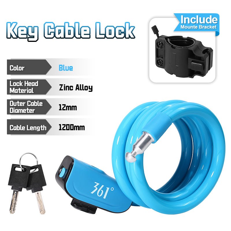 361° YQ-CAL03  Key Cable Lock