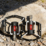 361 °Bike Pedals 9/16 In Bicycle Pedals 3 Sealed Bearings MTB Pedals Wide Platform Pedals for Mountain Bike, BMX, Road Bike Pedals