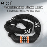 361° YQ-CHL02 5-Digital Combination Chain Lock