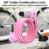 361° YQ-CAL01 4-Digital Combination Cable Lock