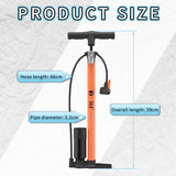 361° YQ-32QB 160PSI High Pressure Bike Floor Pump with Gauge