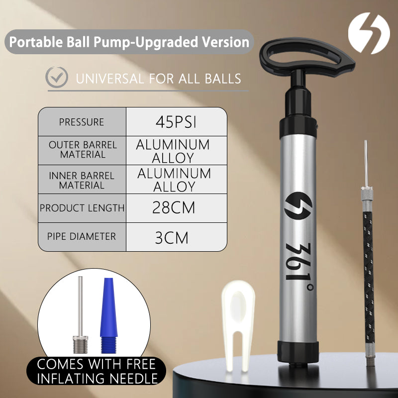 361° YQ-105 Portable Pump for Sports Balls