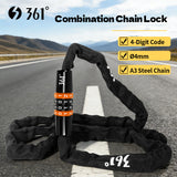 361° YQ-CHL01 4-Digital Combination Chain Lock