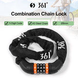 361° YQ-CHL02 5-Digital Combination Chain Lock