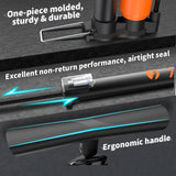 361° YQ-37B 160PSI High Pressure Floor Pump With Gauge