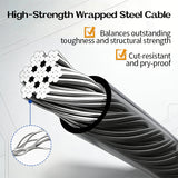 361° YQ-CAL02 4/5-Digital Combination Cable Lock