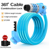 361° YQ-CAL01 4-Digital Combination Cable Lock