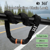 361° YQ-CHL02 5-Digital Combination Chain Lock