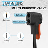 361° YQ-38QB 160PSI High Pressure Floor Pump With Gauge