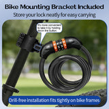 361° YQ-CAL02 4/5-Digital Combination Cable Lock