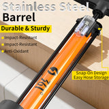 361° YQ-6432N 160PSI High Pressure Bike Floor Pump with Gauge