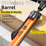 361° YQ-6632N 160PSI High Pressure Bike Floor Pump with Gauge