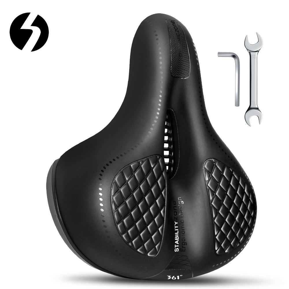 361° Comfortable Bike Seat Cushion for Men Women