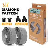361°  EVA Bike Handlebar Tape,Soft Bar Tape Road Bikes PU Non-Slip Bicycle Handlebar Tape Bike Grip Tape Shock-Absorbing, Lightweight Cycling Handle Wrap for Comfortable Riding