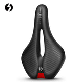 361° YQ-GS100 Comfortable Bike Seat Cushion for Men Women Soft Memory Foam Padded Replacement Seats Fit for Peloton, Exercise Bikes, Ebike,Cruiser