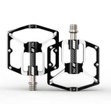 361 °Bike Pedals 9/16 In Bicycle Pedals 3 Sealed Bearings MTB Pedals Wide Platform Pedals for Mountain Bike, BMX, Road Bike Pedals