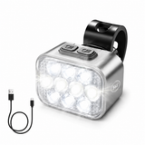 X10-500 10 LED 8+9 Modes Rechargeable Bike Headlight