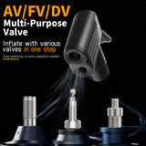 361° YQ-6632N 160PSI High Pressure Bike Floor Pump with Gauge