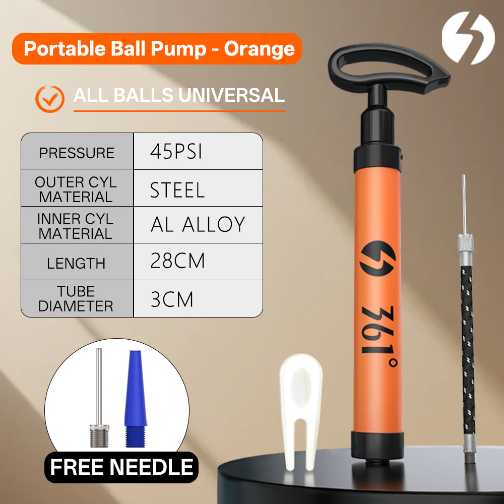 361° YQ-303S Portable Pump for Sports Balls