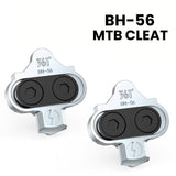 361° Stainless Steel MTB 2holes Cleats Compatible with SPD - Cold Forged, Silver/Black, Single-Sided or Multi-Directional