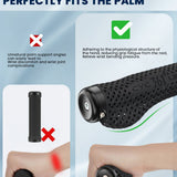 361° YQ-GR-DER52 Double Lock-on MTB 3D Printed Bike Handlebar Grips